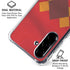 Belgium Soccer Flag Galaxy A36 5G Clear Case